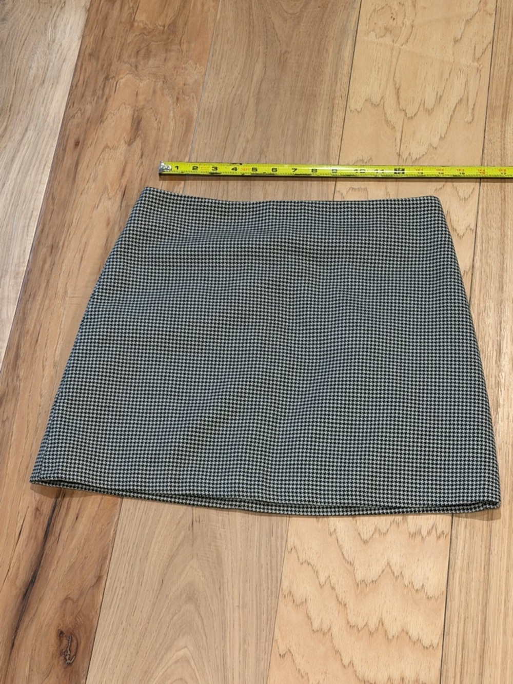 Houndstooth Mini Skirt